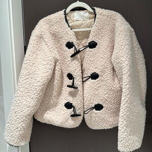 Oak + Fort Sherpa Coat